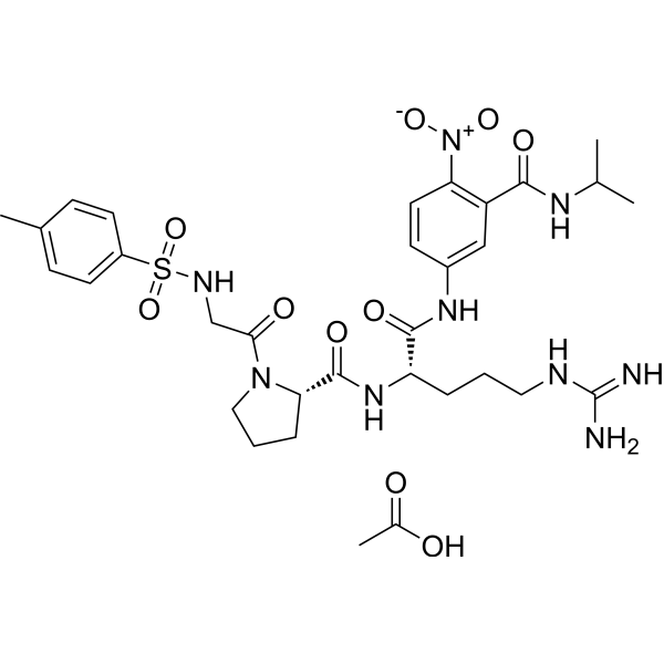 Tos-Gly-Pro-Arg-ANBA-IPA acetate 2070009-46-8